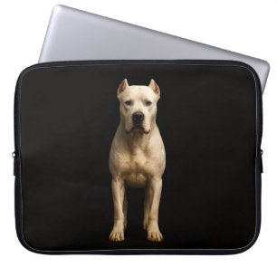 Funda para portátil Black 4 Luxe, Dogo Argentino a