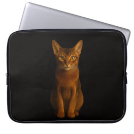Funda Para Portátil Black 4 Luxe Laptop Sleeve, Abyssinian Beauty