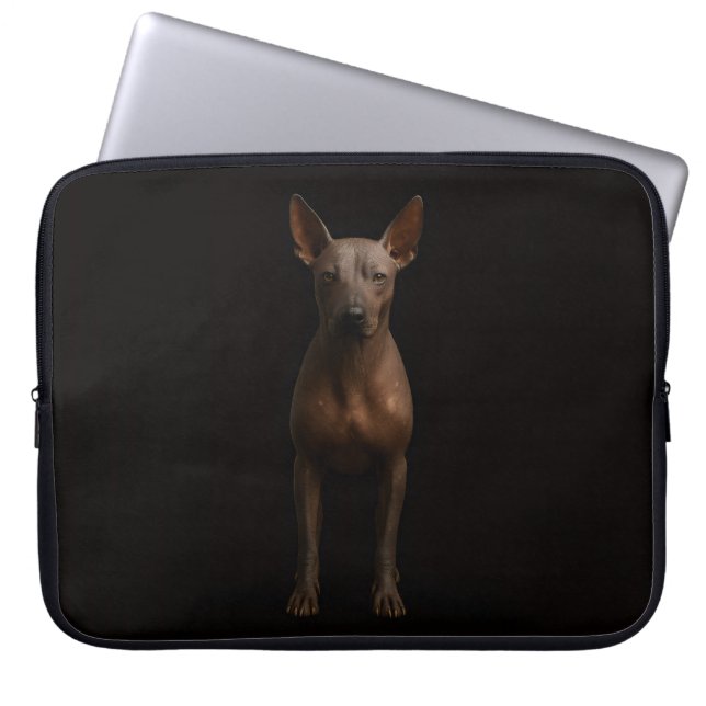 Funda Para Portátil Black 4 Luxe Laptop Sleeve, Argentina Pila Dog (Frente)