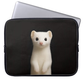 Funda Para Portátil Black 4 Luxe Laptop Sleeve, Stylish Ermine
