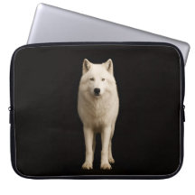 Funda para portátil Black 4 Luxe, Lobo Ártico Marf