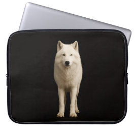 Funda para portátil Black 4 Luxe, Lobo Ártico Marf