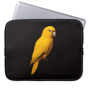 Funda para portátil Black 4 Luxe, Periquito Dorado