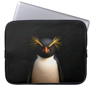 Funda para portátil Black 4 Luxe, Pingüino Rockhop