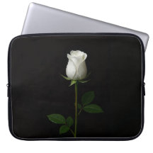 Funda para portátil Black 4 Luxe, Rosa Blanca Pura