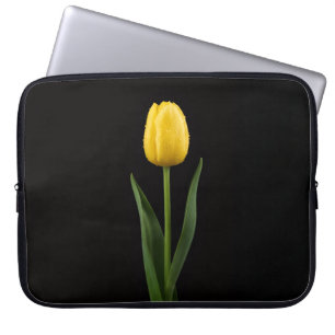Funda para portátil Black 4 Luxe, Tulipán Amarillo