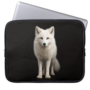 Funda para portátil Black 4 Luxe, Zorro Ártico Mar