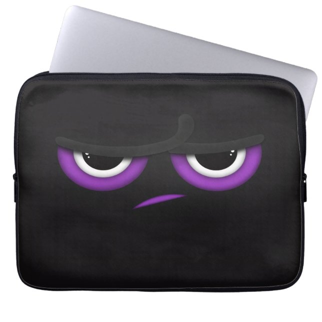 Funda Para Portátil Black angry Ninja (Frente)