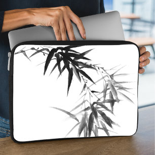 Funda Para Portátil Black Bamboo Twig