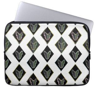 Funda Para Portátil Black Diamond bull Terrier