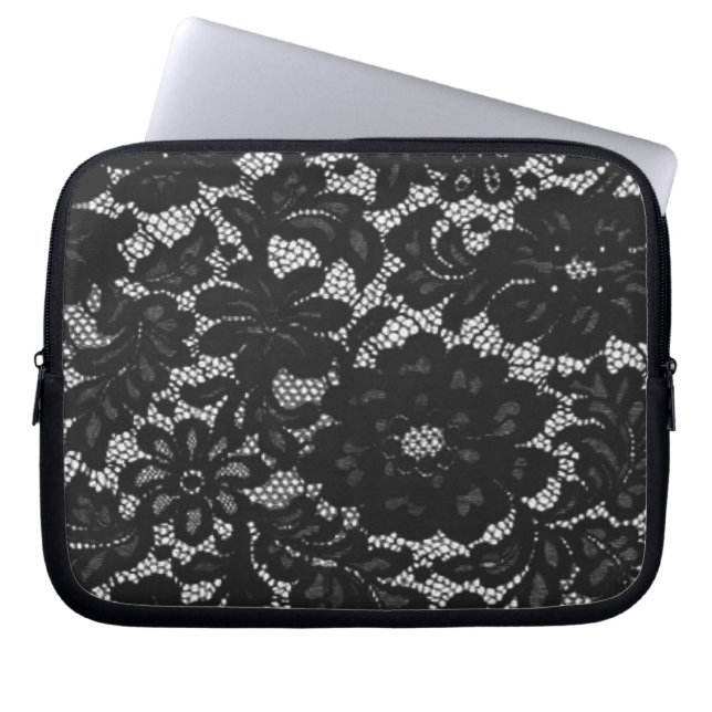 Funda Para Portátil Black Lace (Frente)