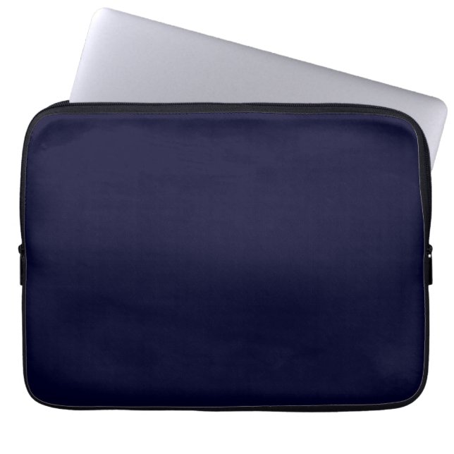 Funda Para Portátil Black Rock Deep Blue Classical Único Minimalista (Frente)