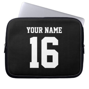 Funda Para Portátil Black Sporty Team Jersey