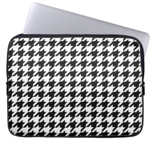 Funda Para Portátil Black White Classic Houndstap Check