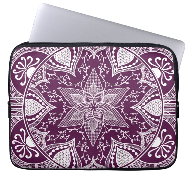 Funda Para Portátil Blackberry Mandala (Frente)