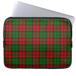 Funda Para Portátil Blackwatch Campbell Tartan Red Green Plate