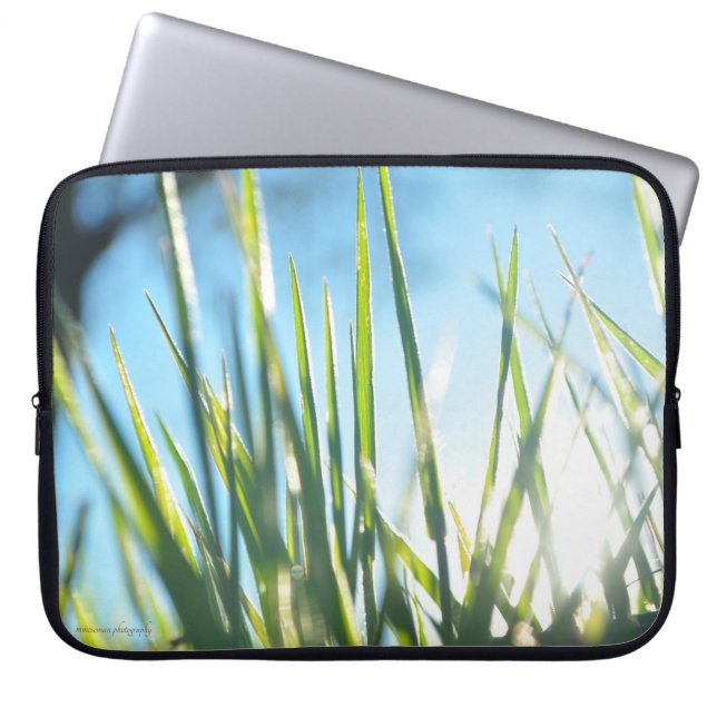 Funda Para Portátil Blades iluminados por el sol (Frente)