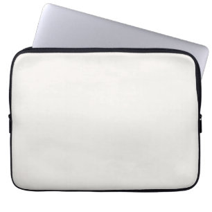 Funda Para Portátil Blanco de lino, blanco roto