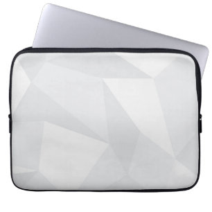 Funda Para Portátil Blanco, sencillo, moderno, urbano, fresco, moderno
