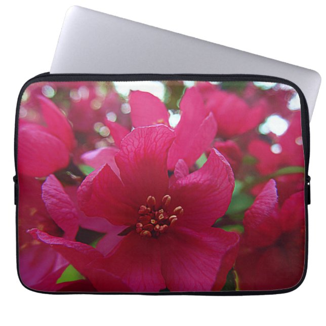 Funda Para Portátil Bloom cardíaco (Frente)