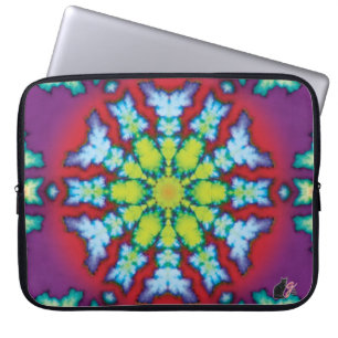Funda para portátil Bloom Kaleidoscope