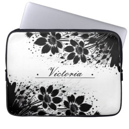 Funda Para Portátil Bloom salpicado de tinta