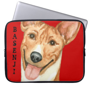 Funda Para Portátil Bloque de color Basenji