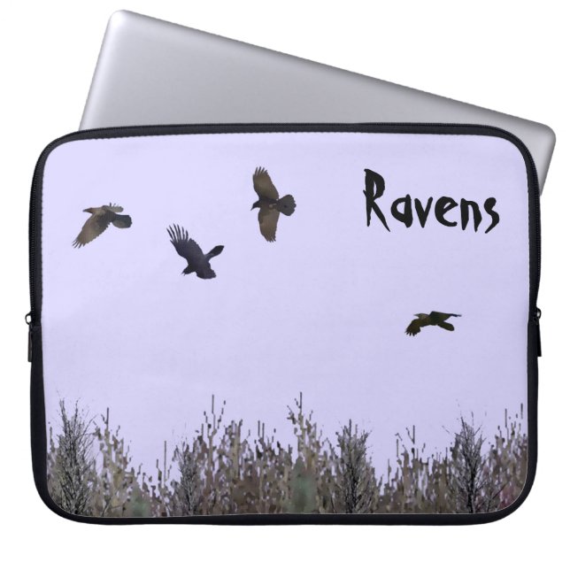 Funda Para Portátil Bloque de Ravens (Frente)