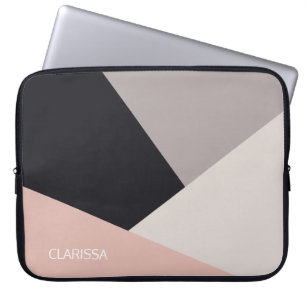 Funda Para Portátil Bloque geométrico elegante moderno elegante del