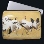 Funda Para Portátil Bloques de aves de corral japonesas vintage<br><div class="desc">Presentamos el exquisito papel de envoltura de pintura de grúa japonesa del siglo XVIII, una fascinante mezcla de elegancia atemporal y arte cultural. Inspirada en la delicada belleza de las pinturas de grúas japonesas que florecieron durante el periodo Edo, esta almohada le transporta sin esfuerzo a una época pasada de...</div>