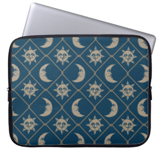 Funda Para Portátil Blue Celestial Sun And Moon