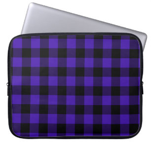 Funda Para Portátil Blue Check Laptop Sleeve