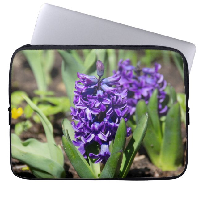 Funda Para Portátil Blue Geocinth in spring   (Frente)