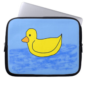 Funda Para Portátil Blue Popcorn Anime Ducky