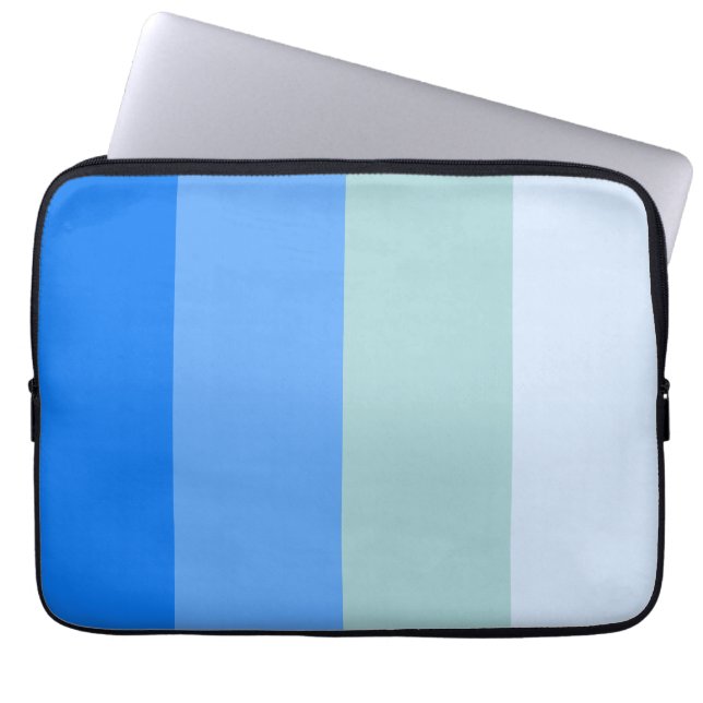 Funda Para Portátil Blue Stripes (Frente)