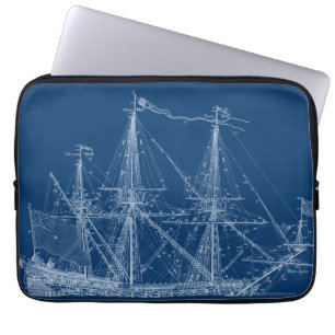 Funda Para Portátil Blue Tall Sleeve