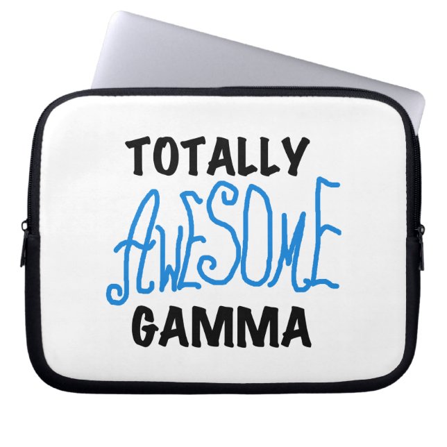Funda Para Portátil Blue Totalmente Awesome Gamma Gifts (Frente)