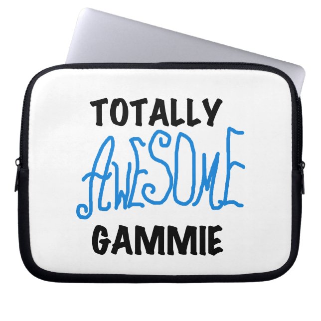 Funda Para Portátil Blue Totalmente Awesome Gammie Gifts (Frente)