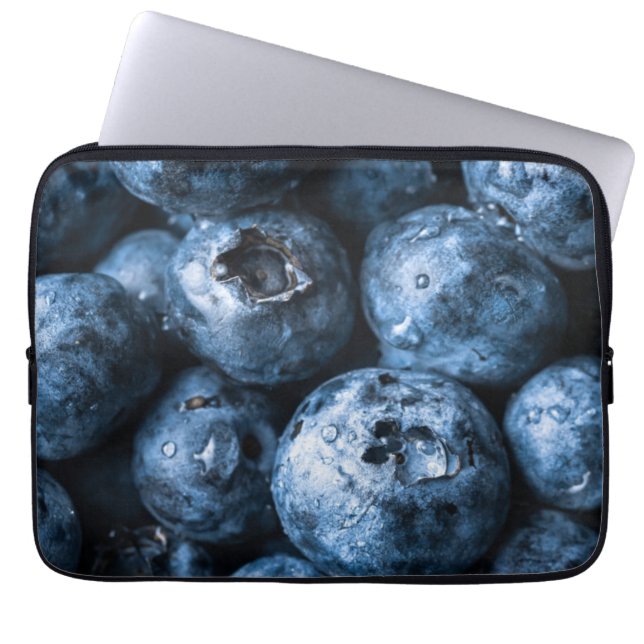 Funda Para Portátil Blueberries Fruit (Frente)