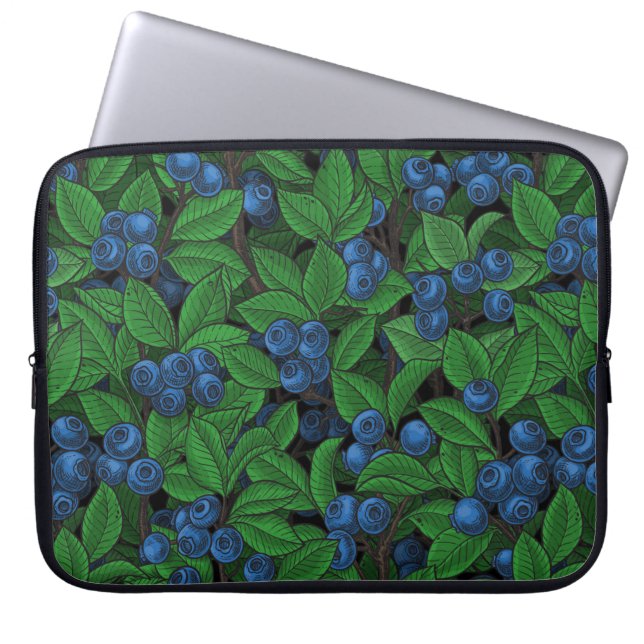 Funda Para Portátil Blueberry (Frente)