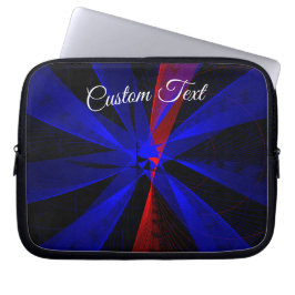 Funda Para Portátil Blueberry Color Abstract Geometric Electronics Bag
