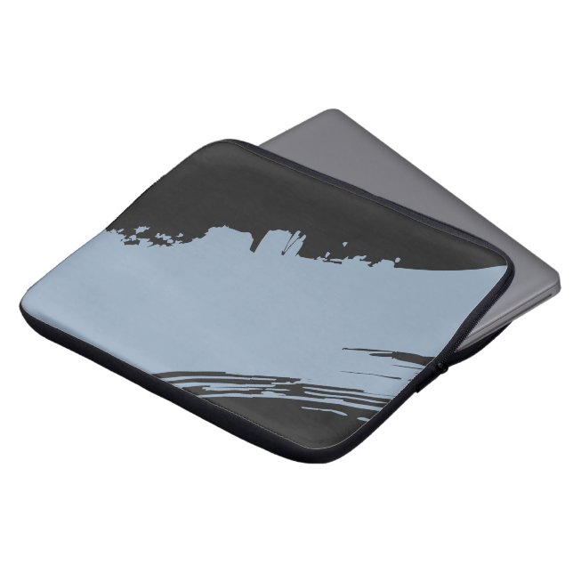 Funda para portátil BlueHaze Noir (Superior anverso)