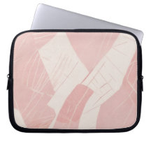 Blush Rosa Batik Abstracto