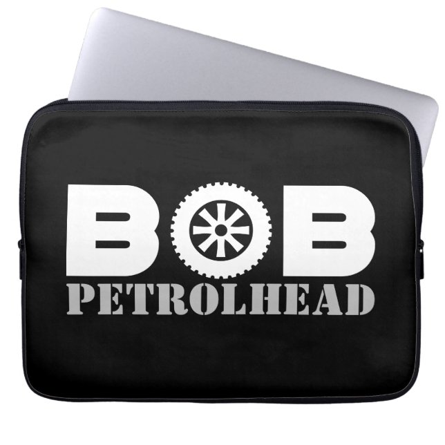 Funda Para Portátil Bob Petrol Head (Frente)