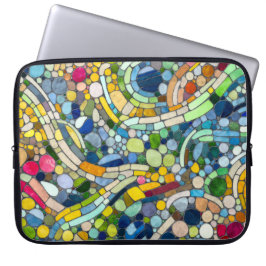 Funda Para Portátil Bocas coloridas Mosaico Arte
