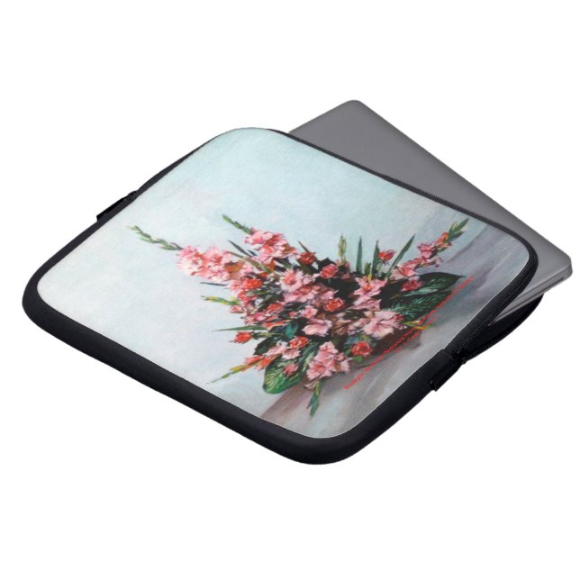 Funda Para Portátil Bodegón de flores/Bodegón de flores (Superior anverso)