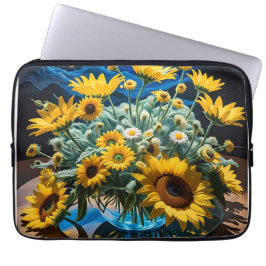 Funda Para Portátil Bodegón Flores y Noche 1 - 001