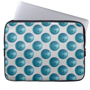 Funda Para Portátil Bola de Boliche Azul