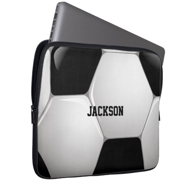 Funda Para Portátil Bola de Fútbol de personalizable (Anverso derecho)