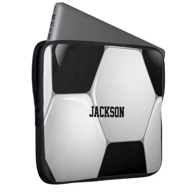 Funda Para Portátil Bola de Fútbol de personalizable (Anverso derecho)